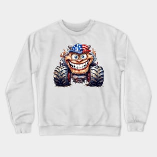 4th of July Monster Truck #2 Crewneck Sweatshirt